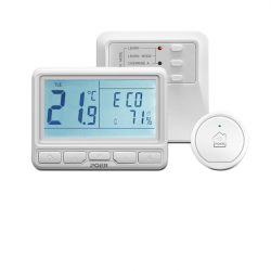 Kit termostat de ambient Poer Smart WI-FI, programabil de pe smartphone