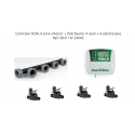 Controler TM2  4 zone interior + Distribuitor 4 iesiri + 4 electrovane Rain Bird HV FE 24VAC